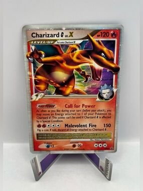 2009 Charizard G Lv.X DP45 Black Star Promo Diamond & Pearl